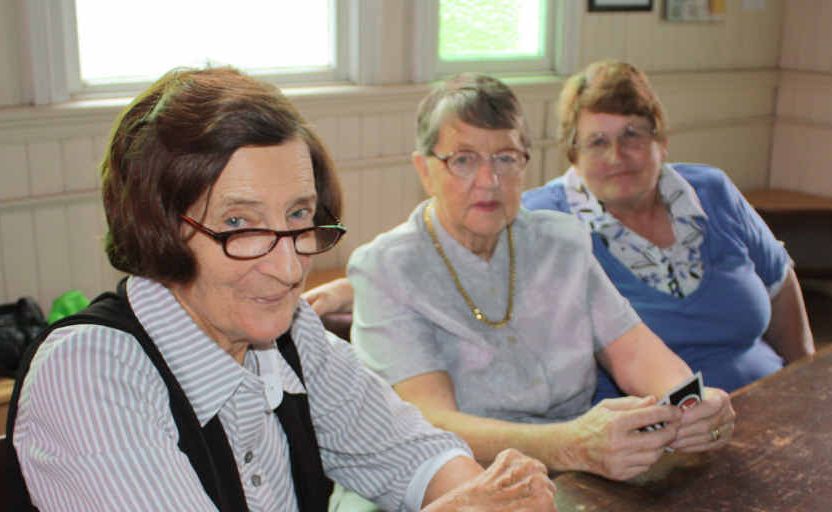 Members of The Meeting Place, Lyn Catter, Shirley Loughlin and Glen Mathison. Members of The Meeting Place, Lyn Catter, Shirley Loughlin and Glen Mathison.